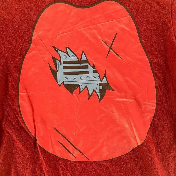 Five Nights At Freddys Shirt Adult Small Red 2016 Short Sleeve Cotton Mens Logo - Picture 2 of 8